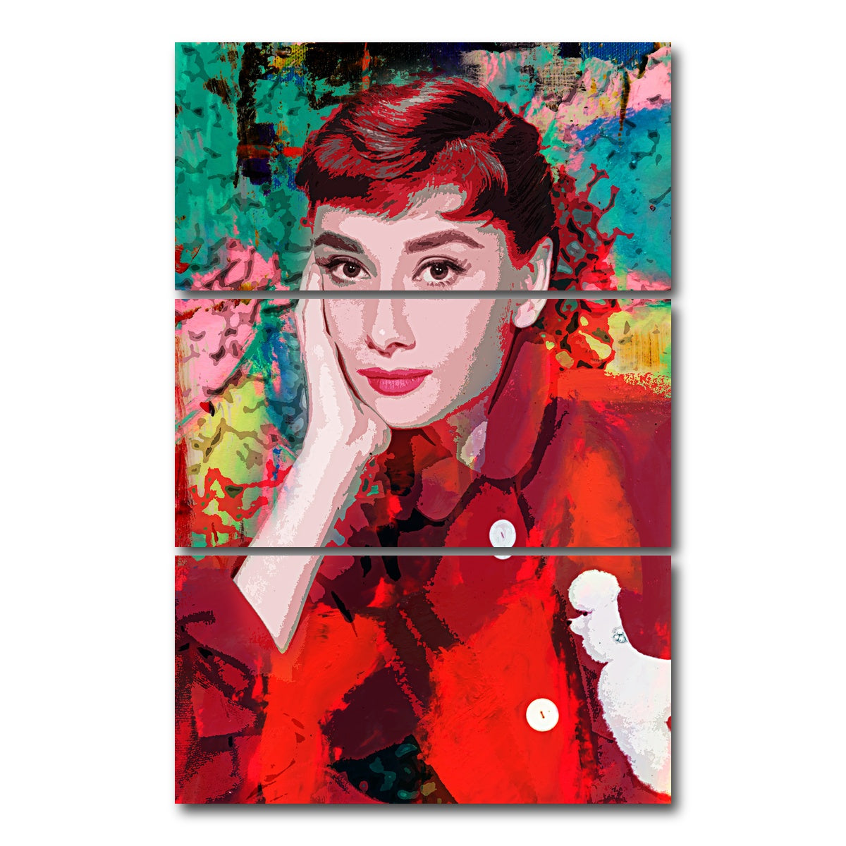 AUTO-MOCKUP WHITE | Hepburn | 3 Piece | Gallery Wrap Canvas | group=12x24_stacked