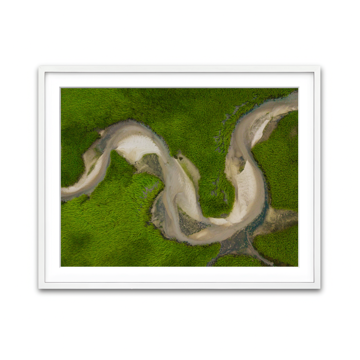 Framed Print 4x3 White