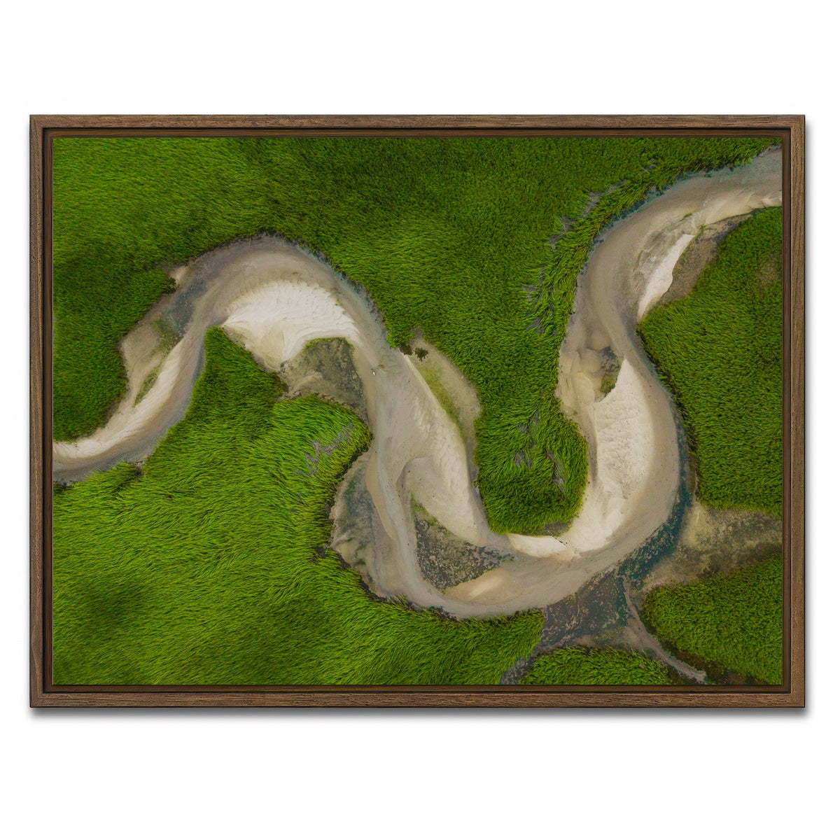 AUTO-MOCKUP WHITE | Here Until Tomorrow | 1 Piece | Walnut Framed Canvas | group=4x3