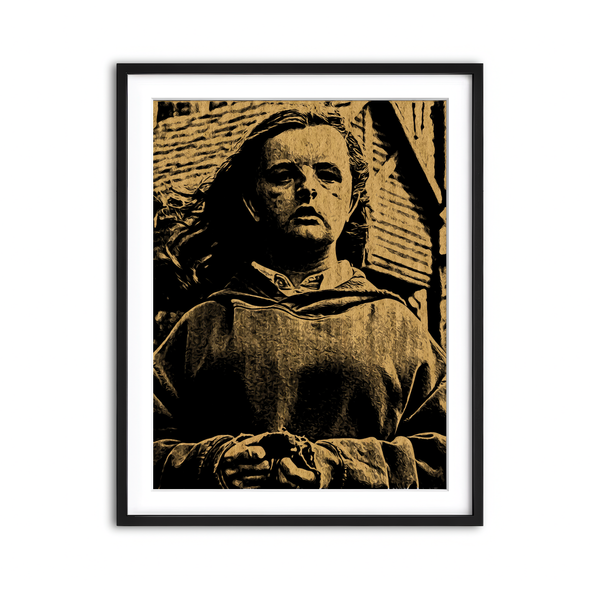 Framed Print 3x4 Black