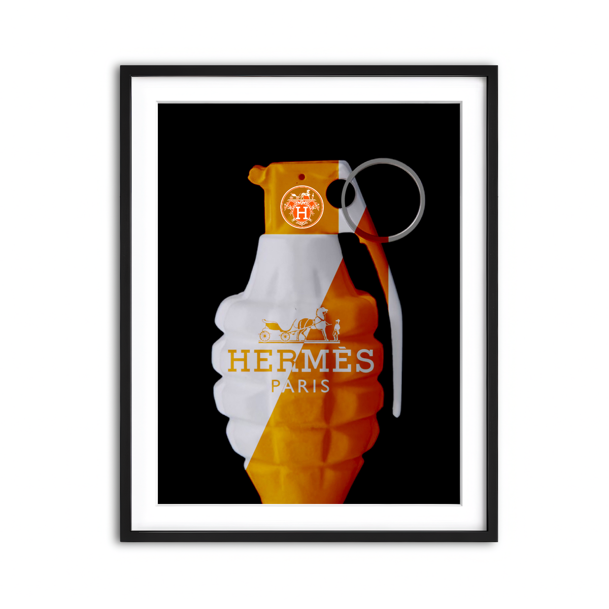 Framed Print 3x4 Black