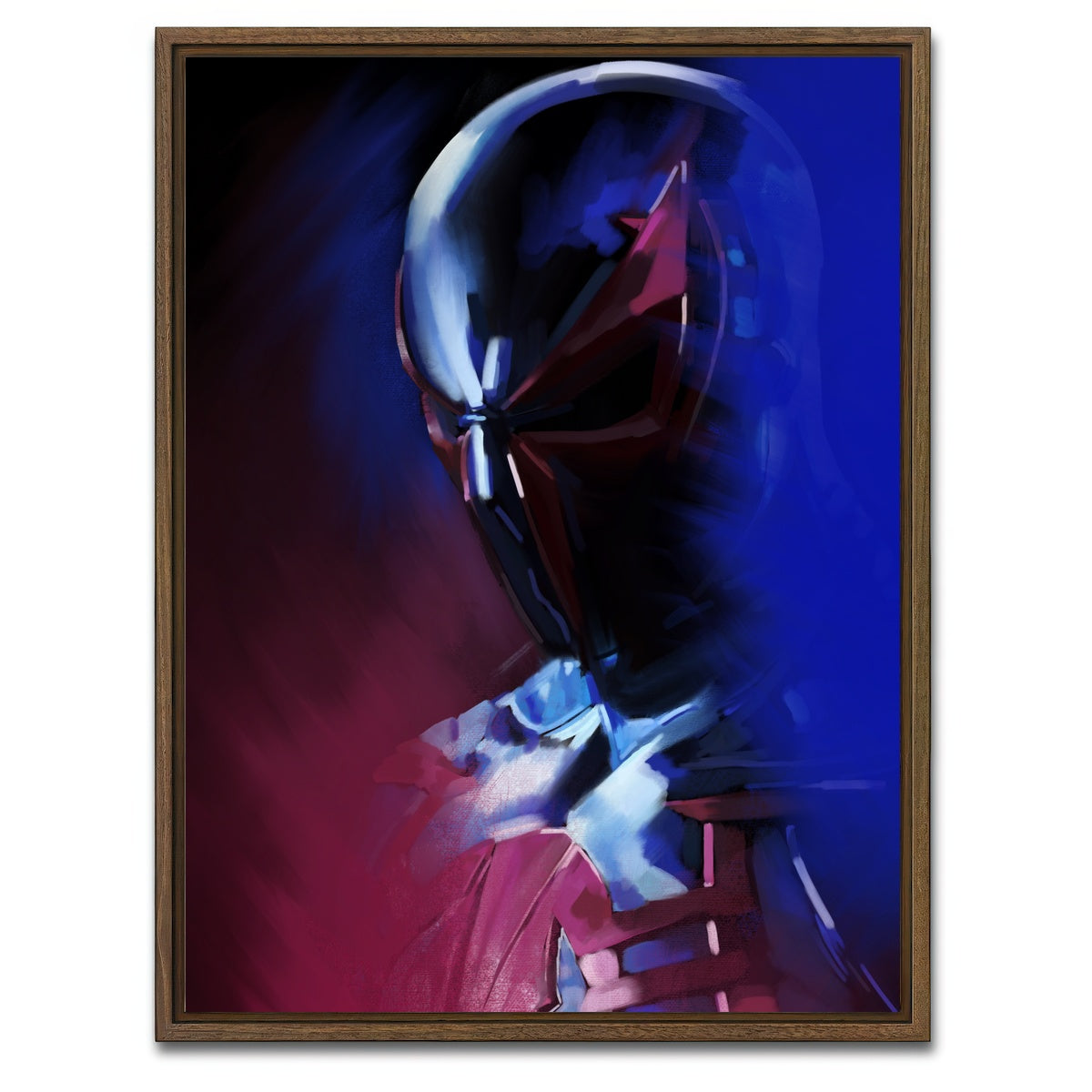 AUTO-MOCKUP WHITE | Hero | 1 Piece | Walnut Framed Canvas | group=3x4