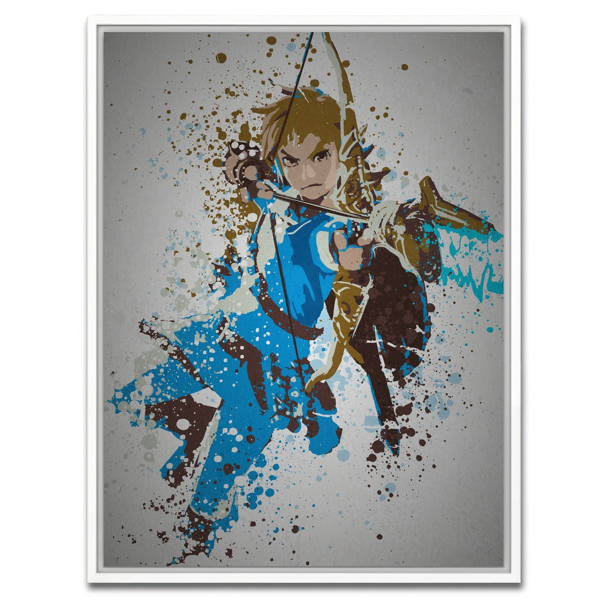 AUTO-MOCKUP WHITE | Hero of the Wild | 1 Piece | White Framed Canvas | group=3x4