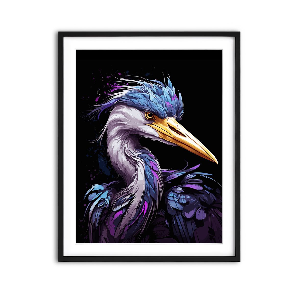 Framed Print 3x4 Black