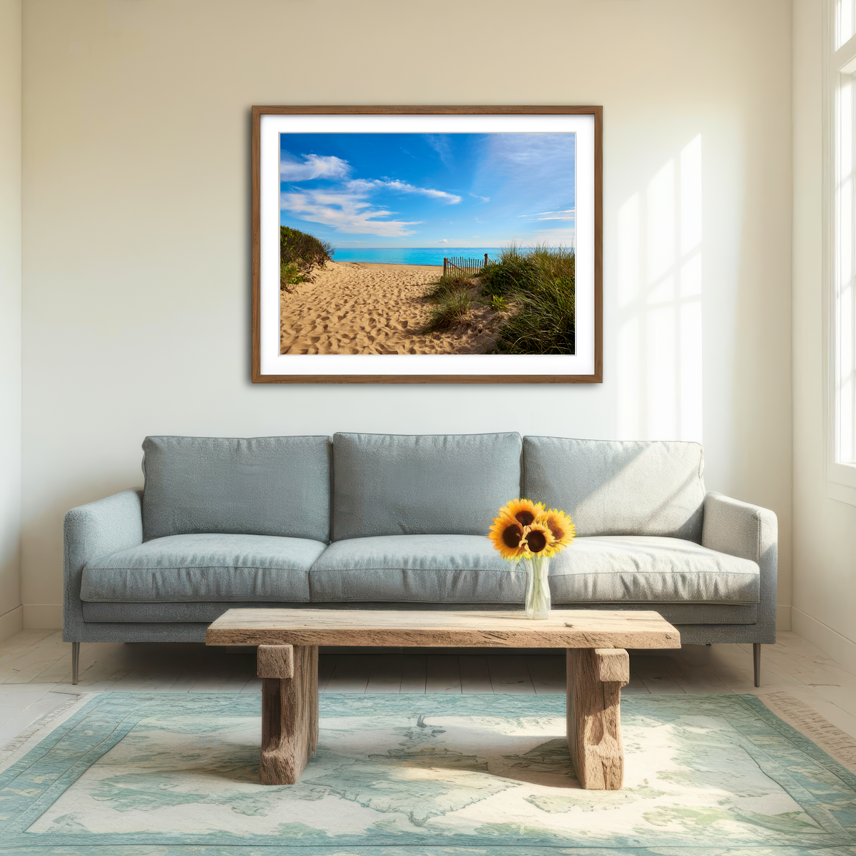 AUTO-MOCKUP ROOM | Herring Cove Beach Wall Art