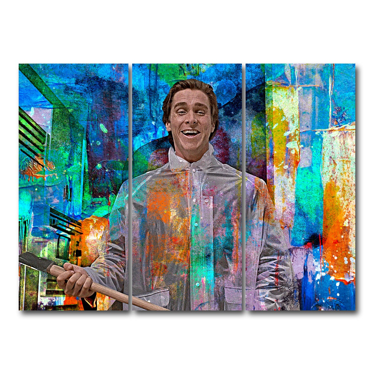 AUTO-MOCKUP WHITE | Hey Paul | 3 Piece | Gallery Wrap Canvas | group=8x18