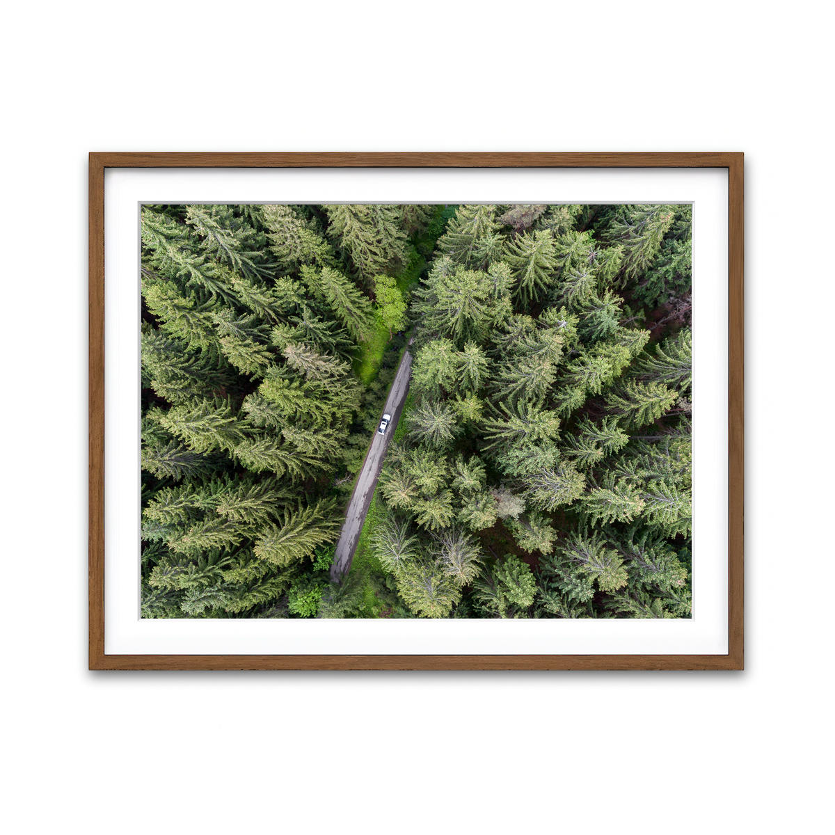 Framed Print 4x3 Walnut