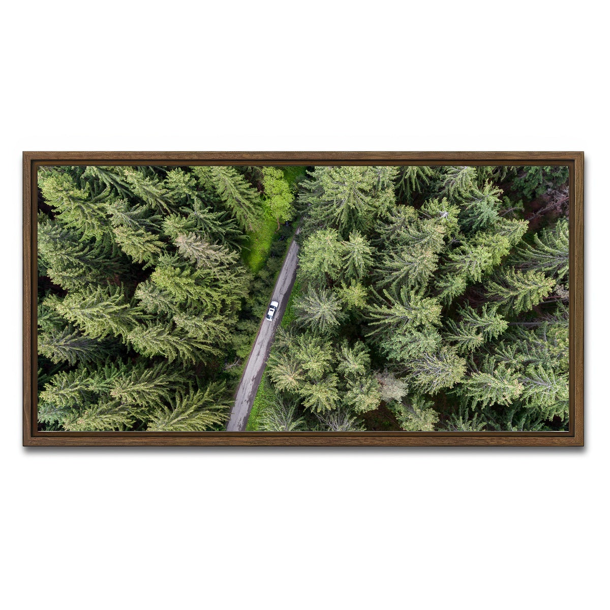 AUTO-MOCKUP WHITE | Hidden Road | 1 Piece | Walnut Framed Canvas | group=2x1