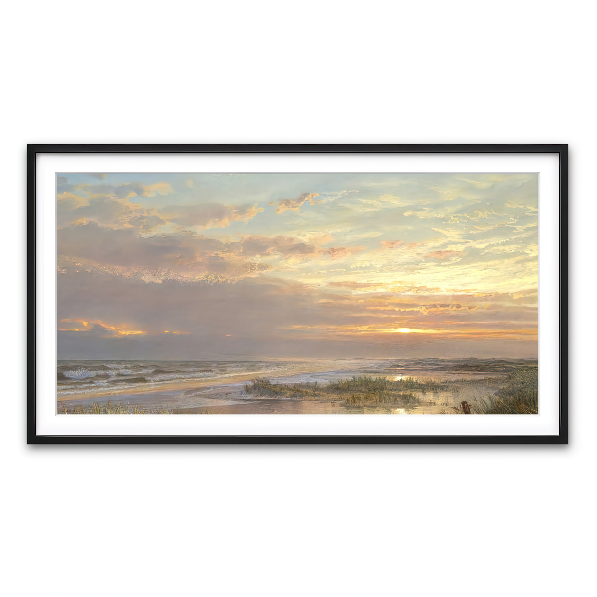 Framed Print 2x1 Black