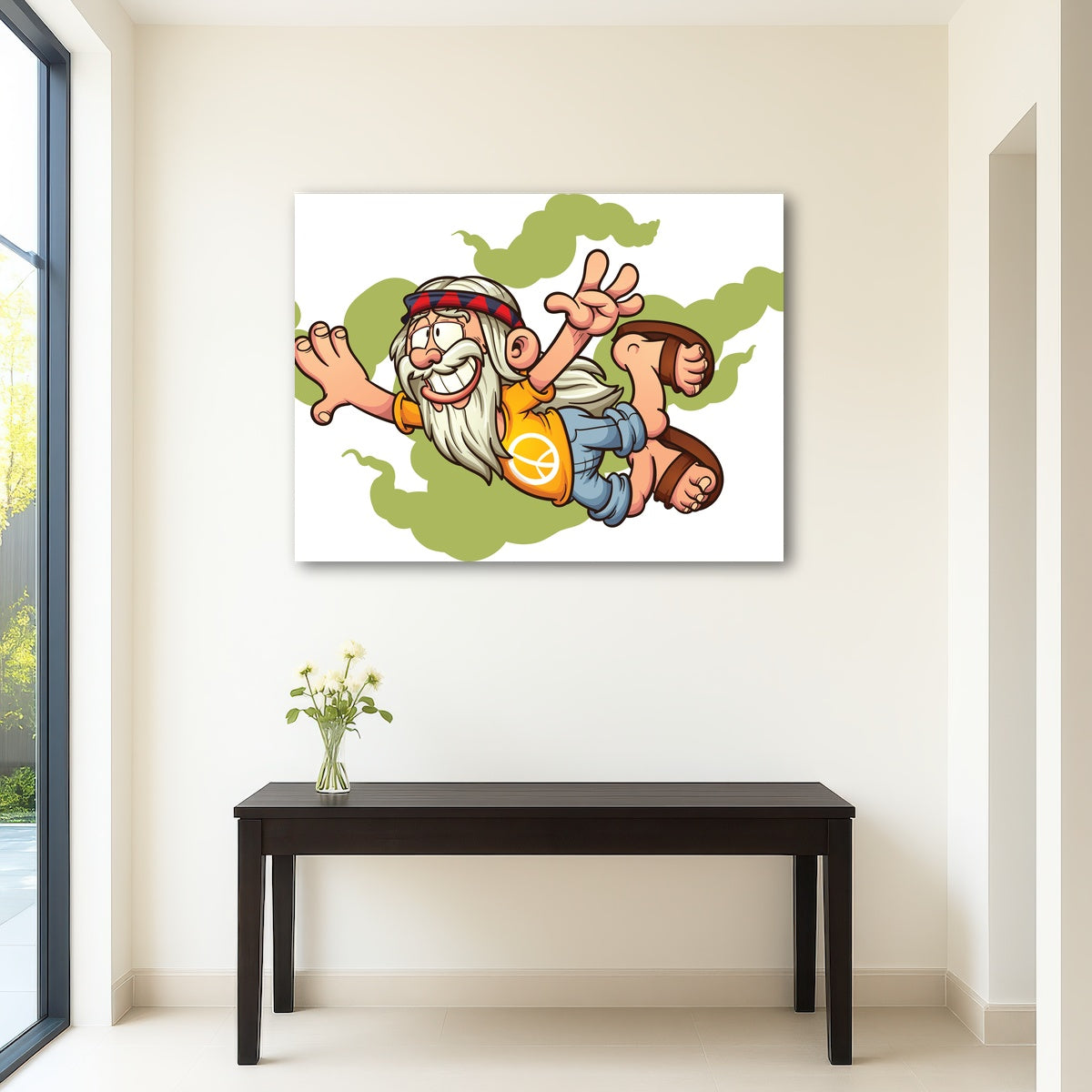 AUTO-MOCKUP ROOM | High in the Smoke Clouds