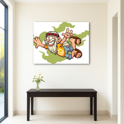 AUTO-MOCKUP ROOM | High in the Smoke Clouds