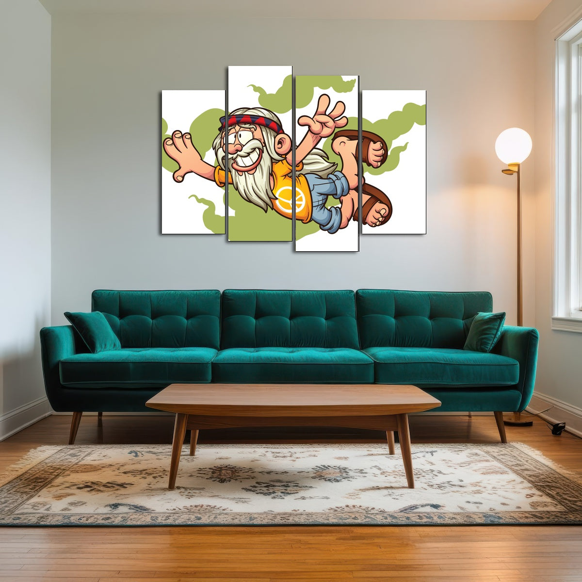 AUTO-MOCKUP ROOM | High in the Smoke Clouds