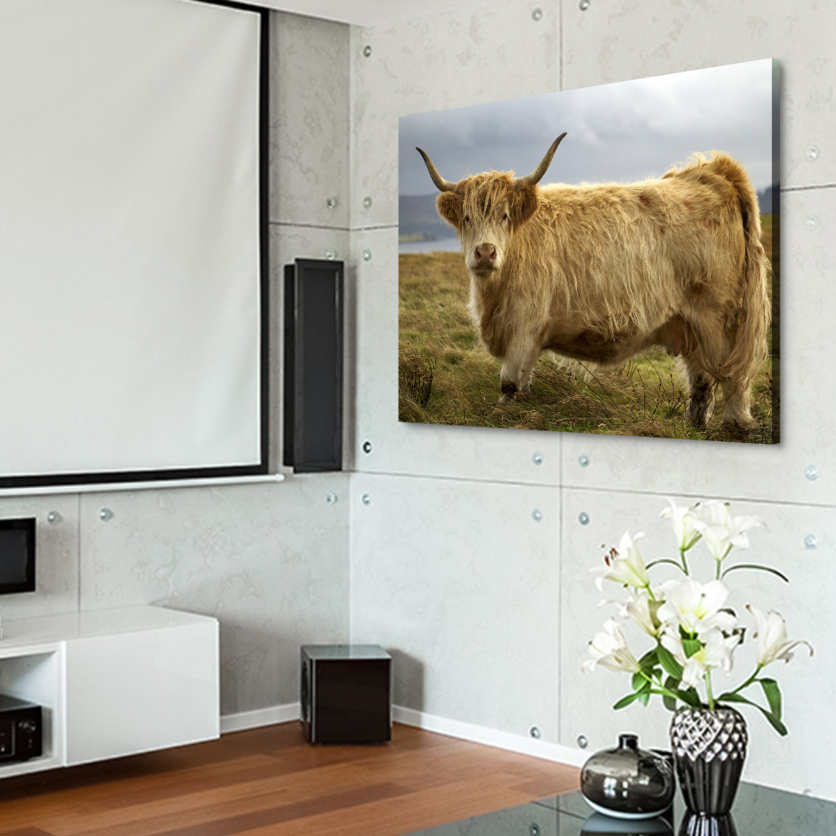 Highland Cow - Countryside Wall Art