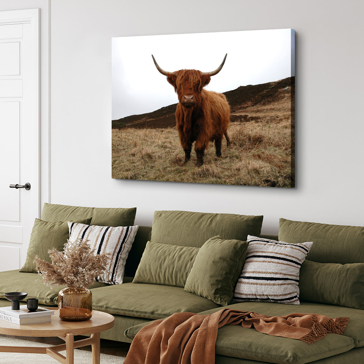 Highland Cow - Northern Scotland Wall Art