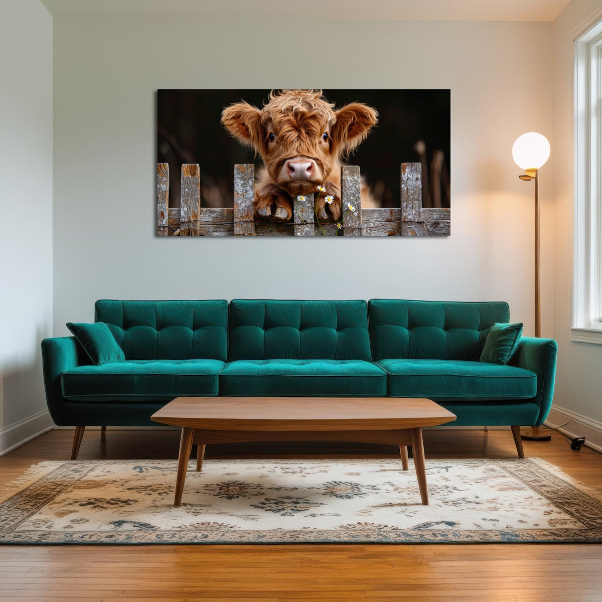 AUTO-MOCKUP ROOM | Highland Baby Calf