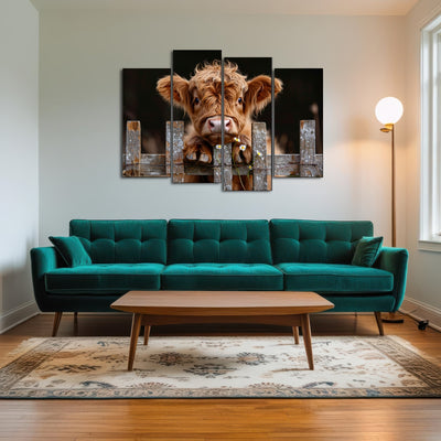 AUTO-MOCKUP ROOM | Highland Baby Calf