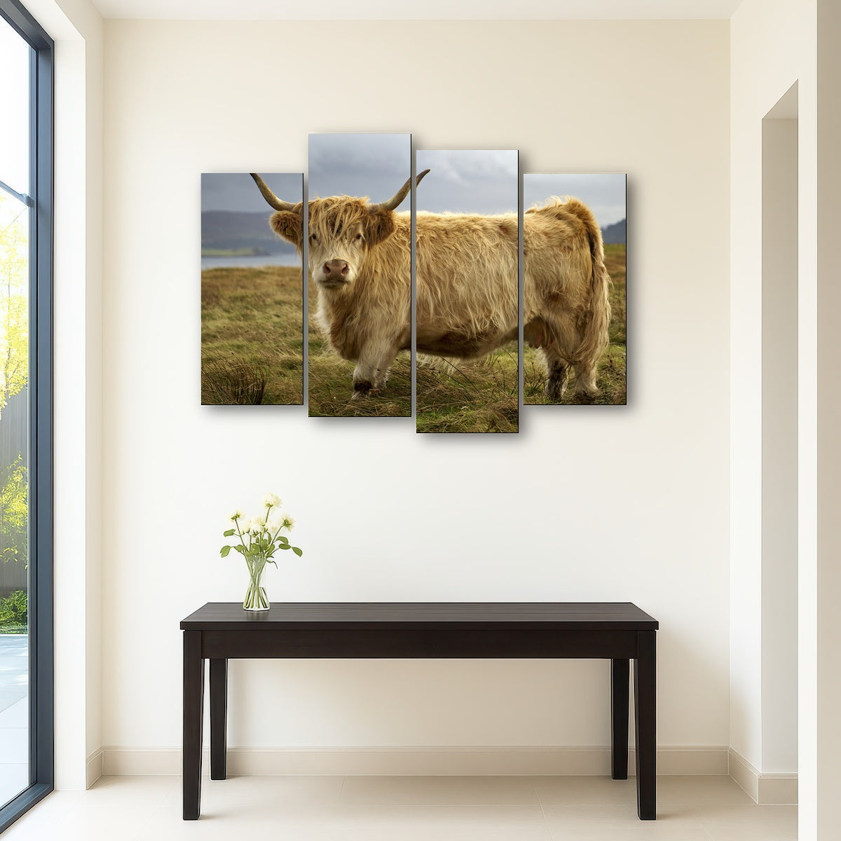 AUTO-MOCKUP ROOM | Highland Cow - Countryside