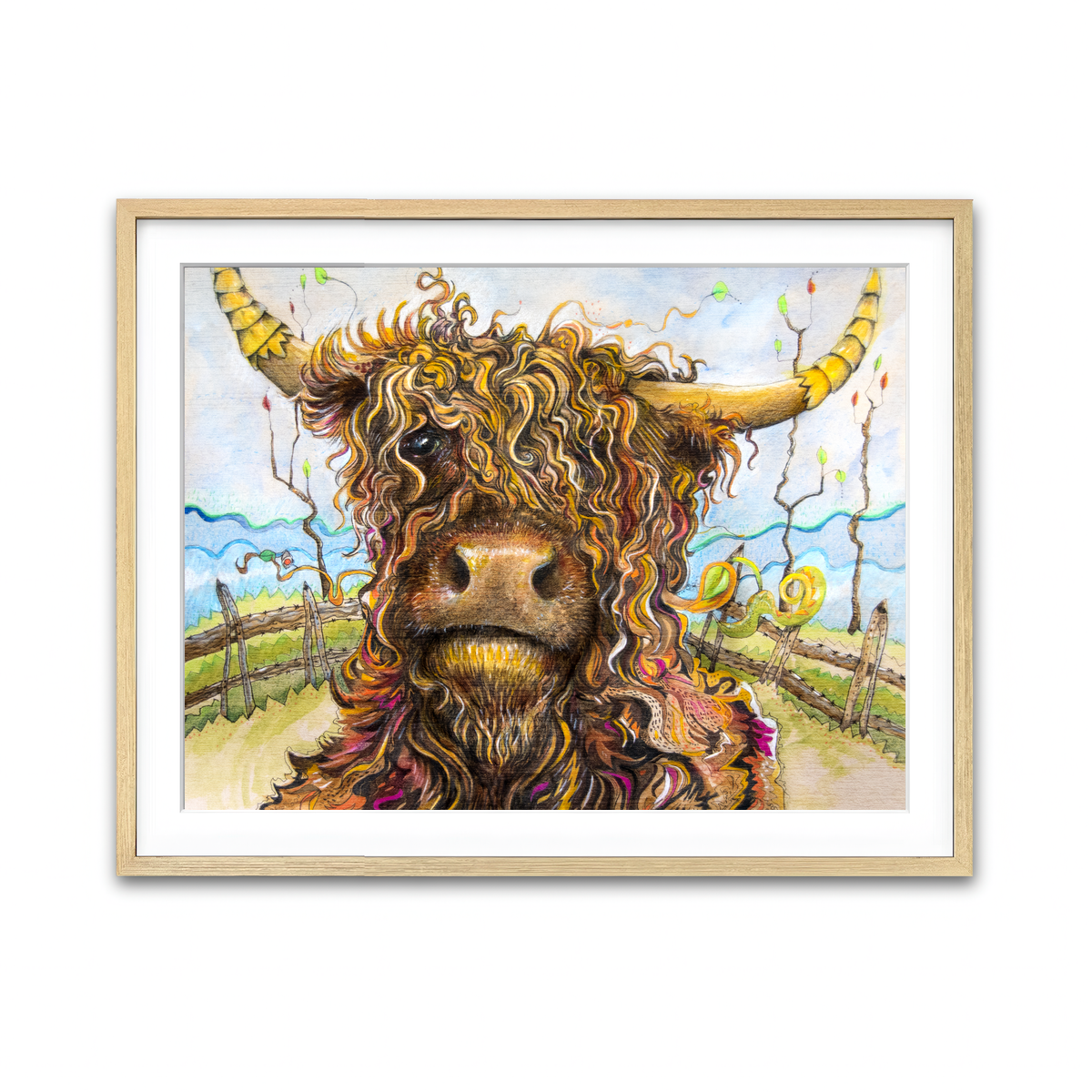 Framed Print 4x3 Natural