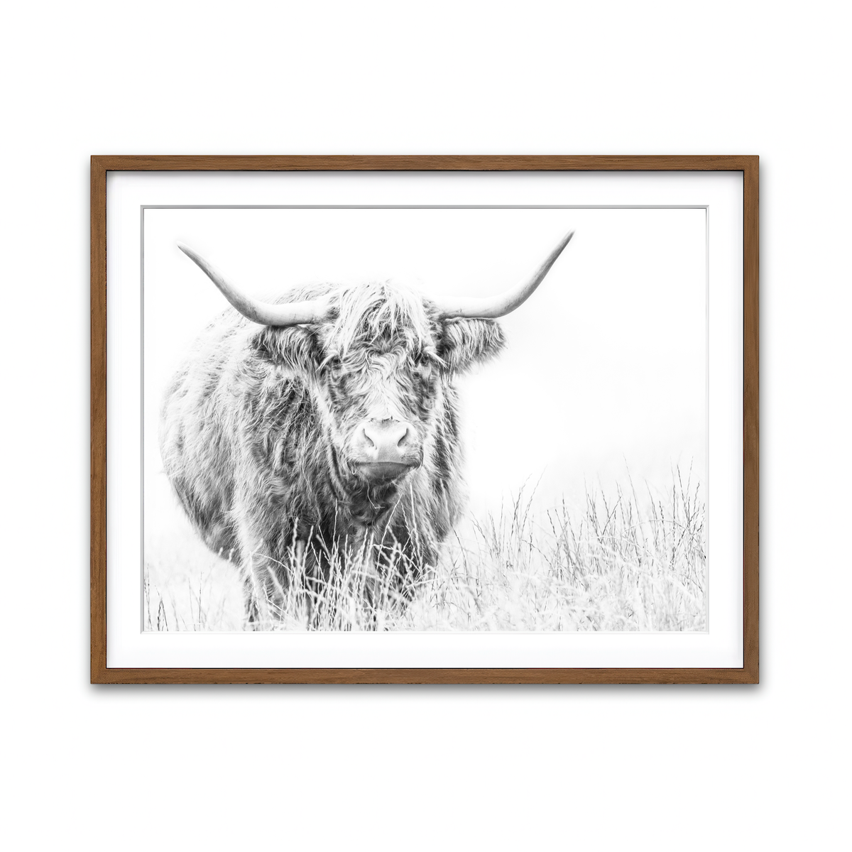 Framed Print 4x3 Walnut