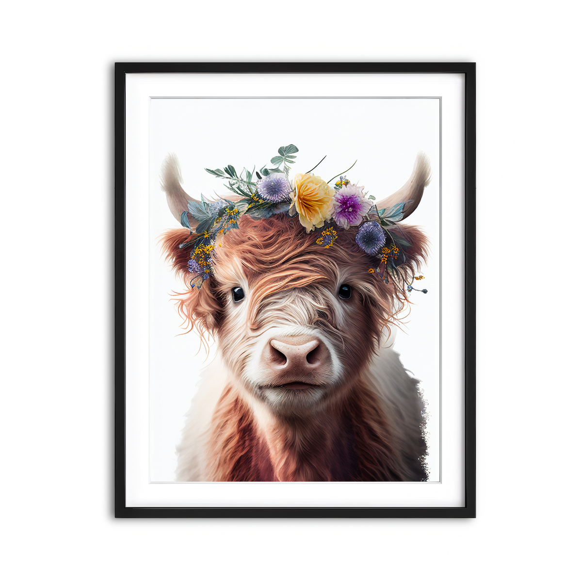 Framed Print 3x4 Black