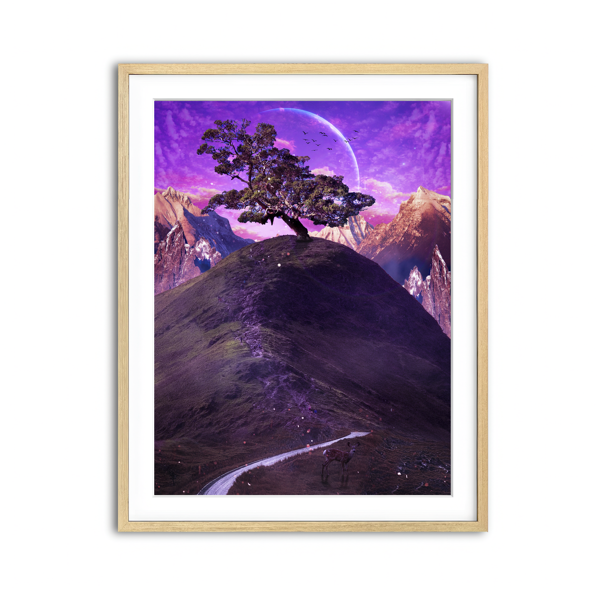 Framed Print 3x4 Natural