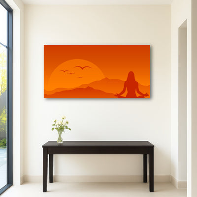 AUTO-MOCKUP ROOM | Hilltop Meditation