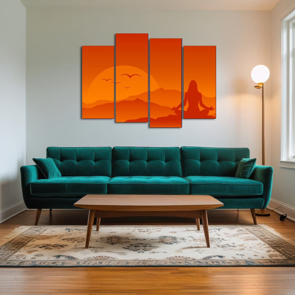 AUTO-MOCKUP ROOM | Hilltop Meditation