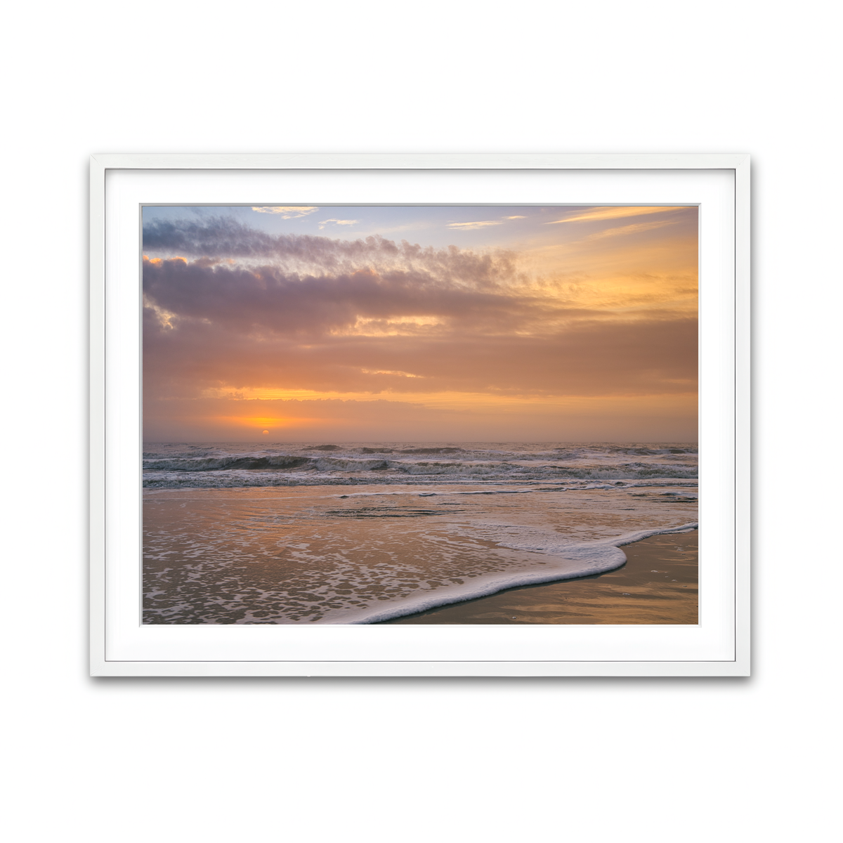 Framed Print 4x3 White