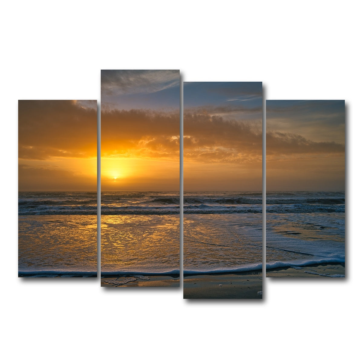 AUTO-MOCKUP WHITE | Hilton Head South Carolina | 4 Piece | Gallery Wrap Canvas | group=4_normal