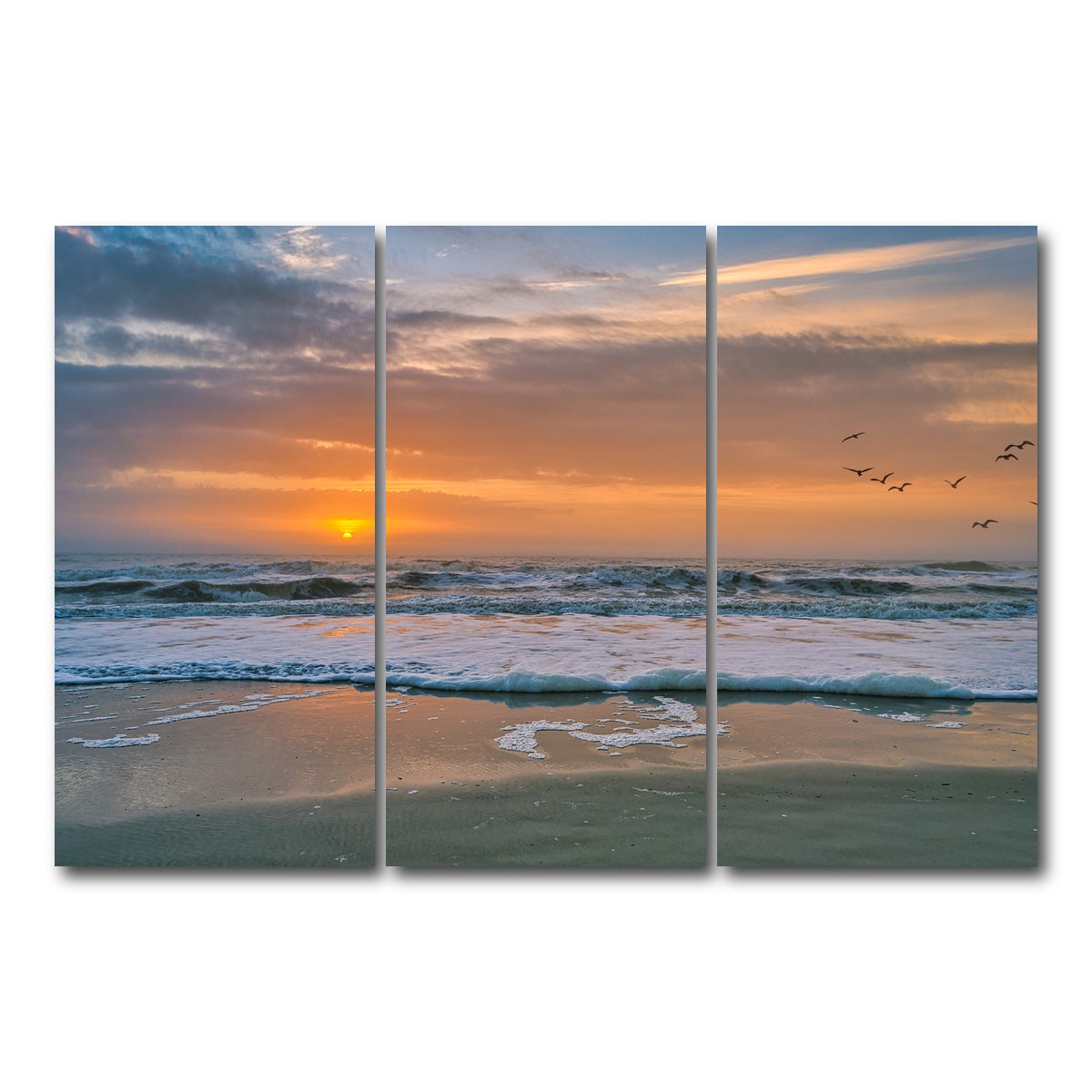 AUTO-MOCKUP WHITE | Hilton Head | 3 Piece | Gallery Wrap Canvas | group=12x24