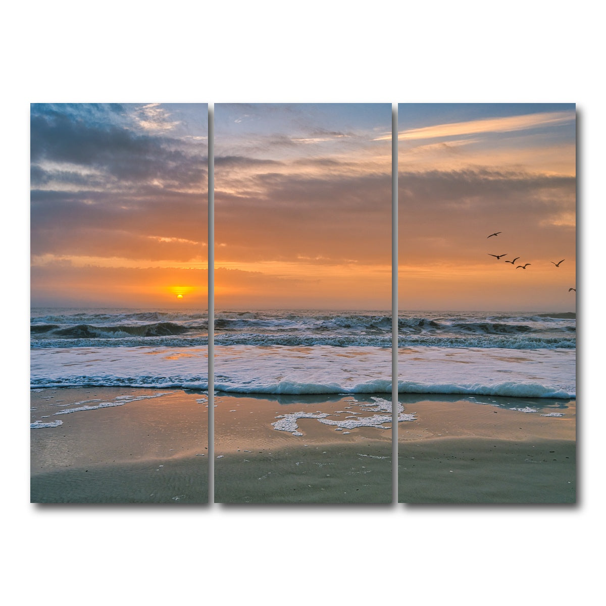 AUTO-MOCKUP WHITE | Hilton Head | 3 Piece | Gallery Wrap Canvas | group=8x18