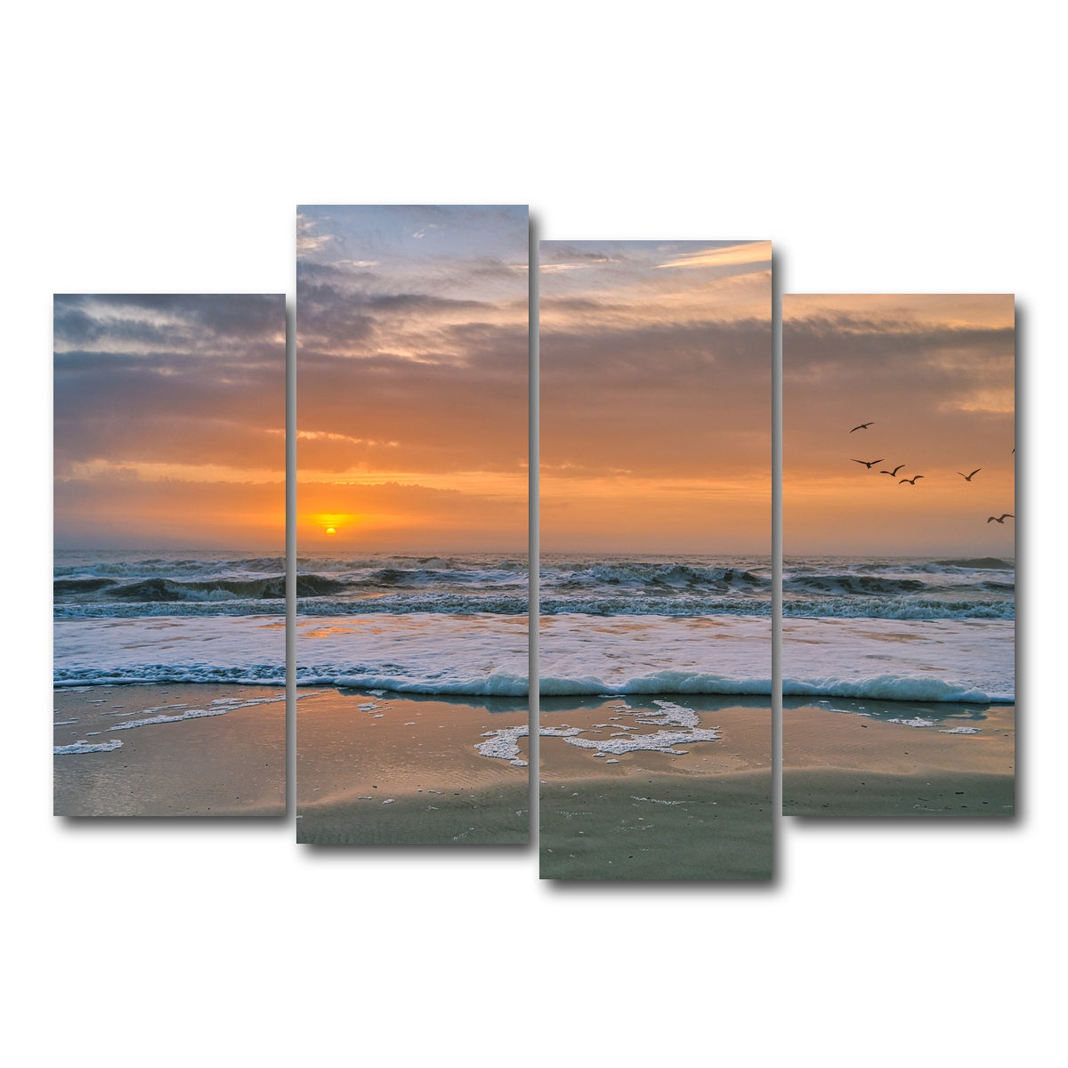 AUTO-MOCKUP WHITE | Hilton Head | 4 Piece | Gallery Wrap Canvas | group=4_normal