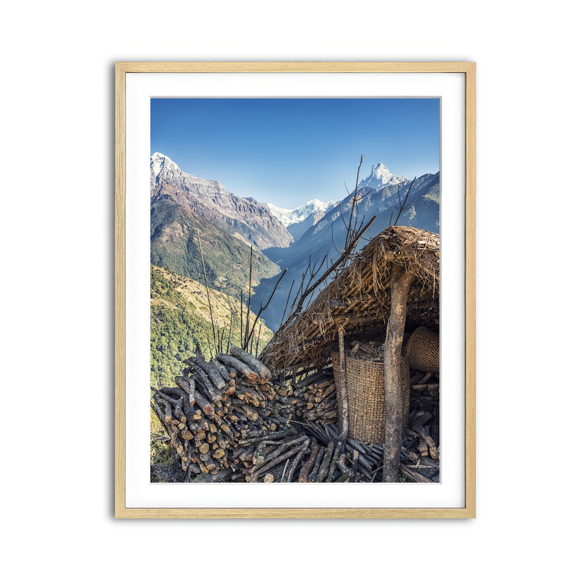 Framed Print 3x4 Natural