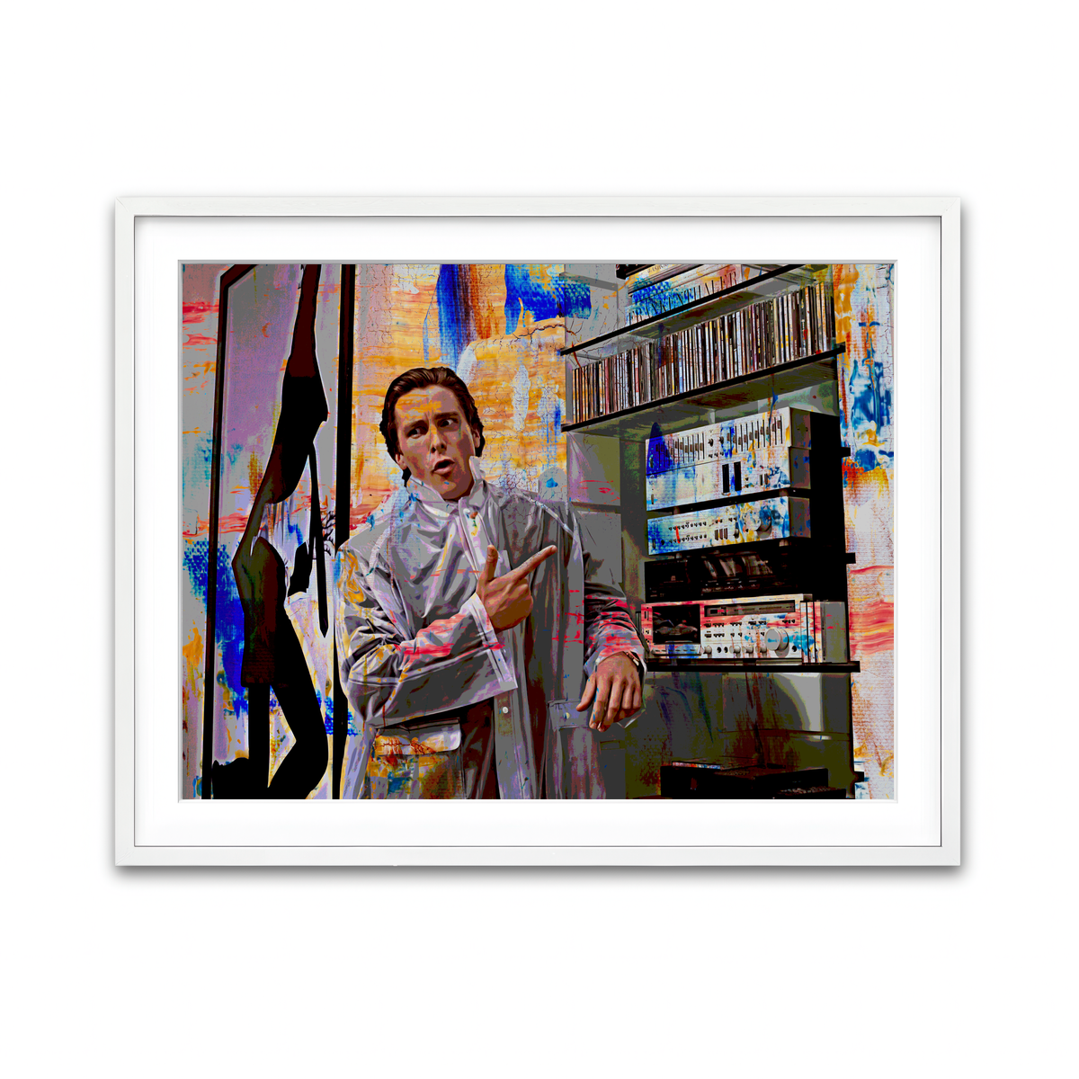 Framed Print 4x3 White