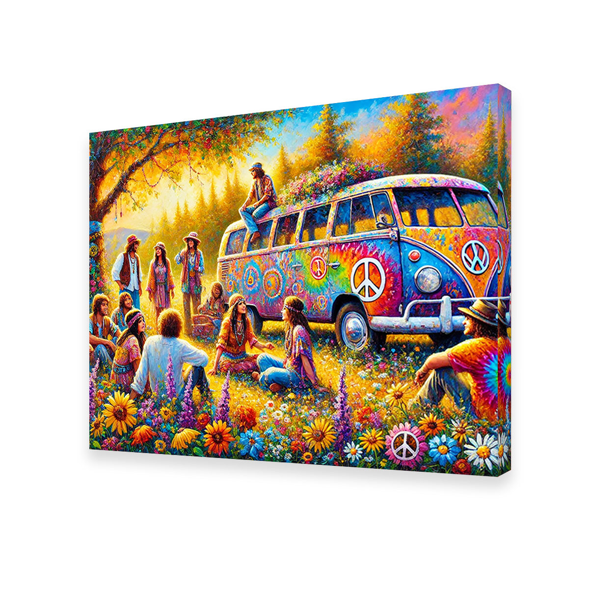 Hippie Life Wall Art