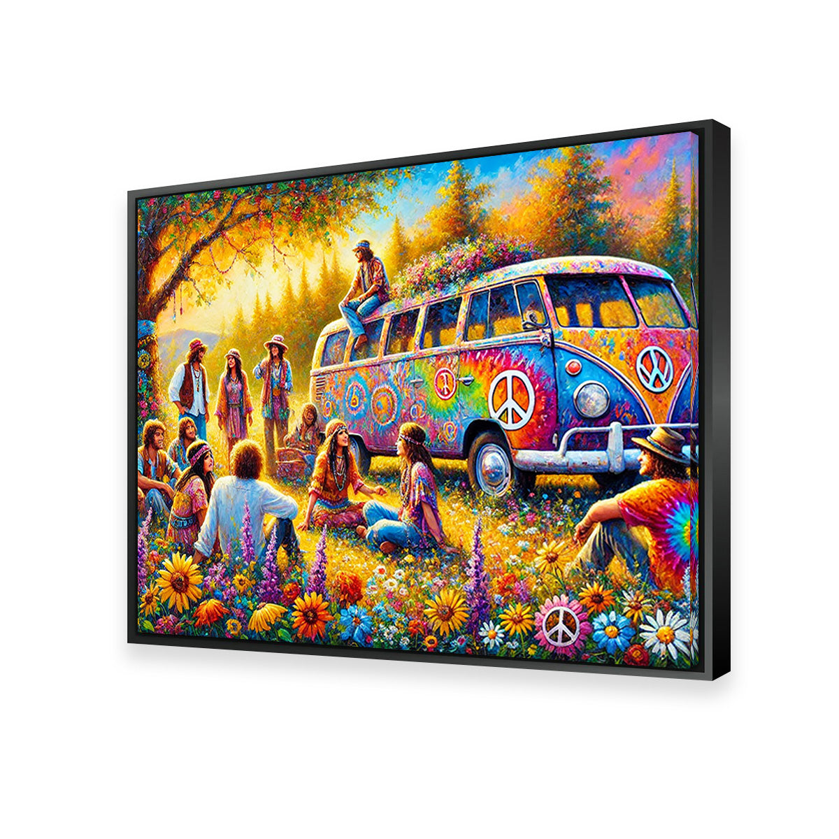 Hippie Life Wall Art