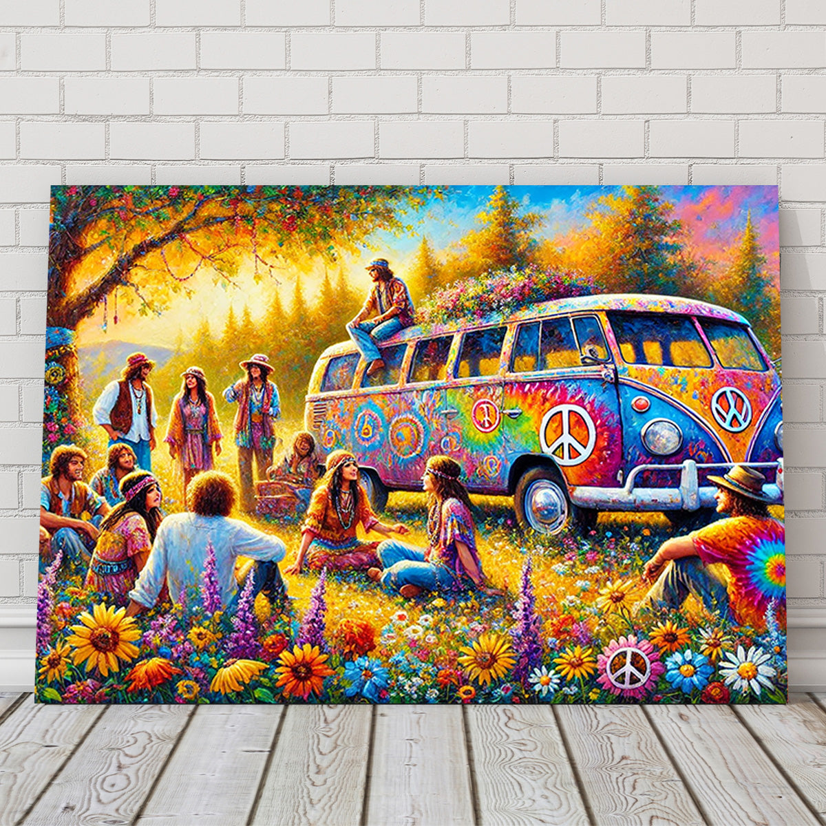 Hippie Life Wall Art