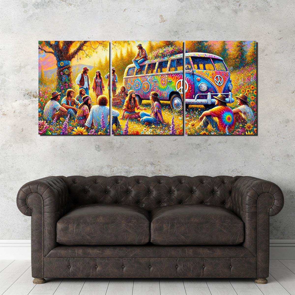 Hippie Life Wall Art