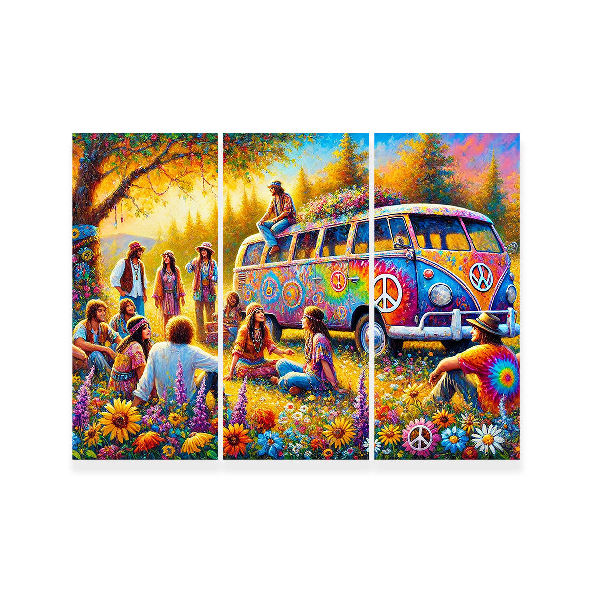 Hippie Life Wall Art