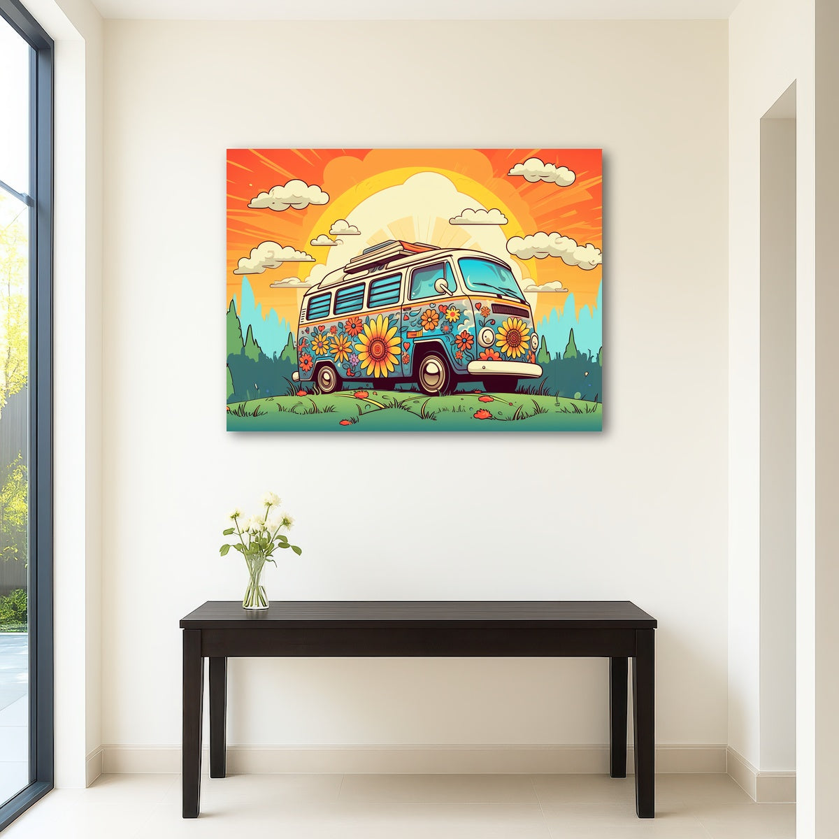 AUTO-MOCKUP ROOM | Hippie Bus