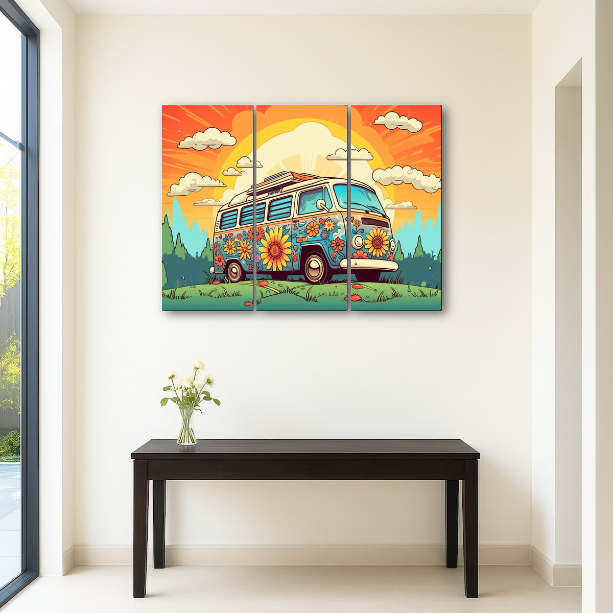 AUTO-MOCKUP ROOM | Hippie Bus