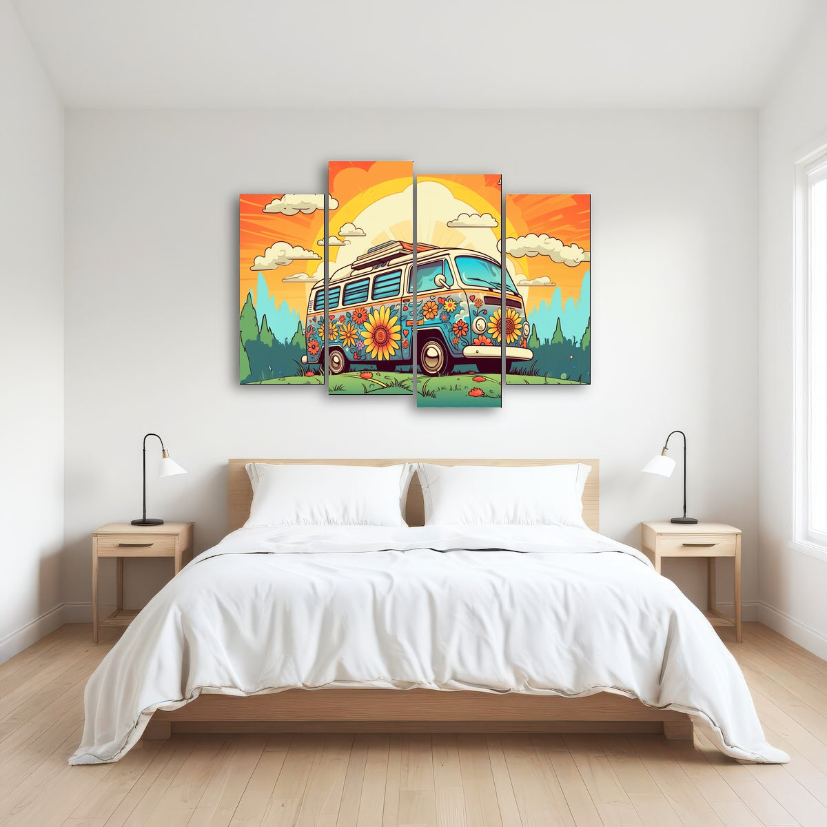 AUTO-MOCKUP ROOM | Hippie Bus