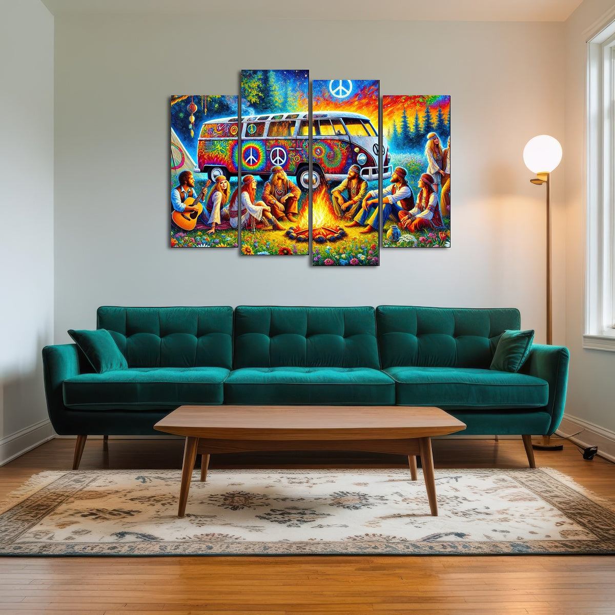 AUTO-MOCKUP ROOM | Hippie Campfire