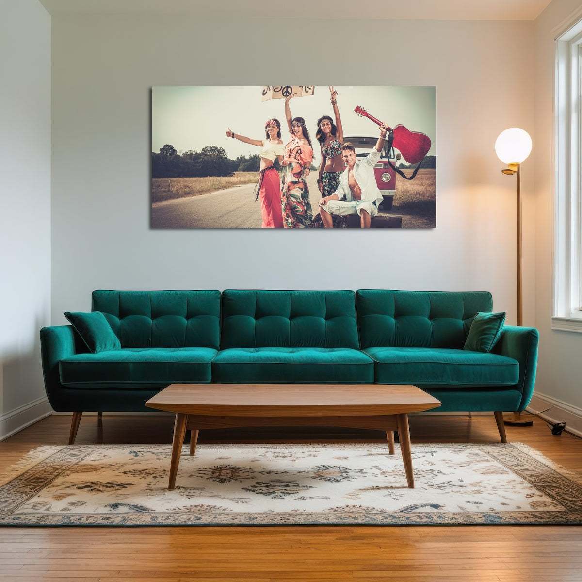 AUTO-MOCKUP ROOM | Hippie Road Trip