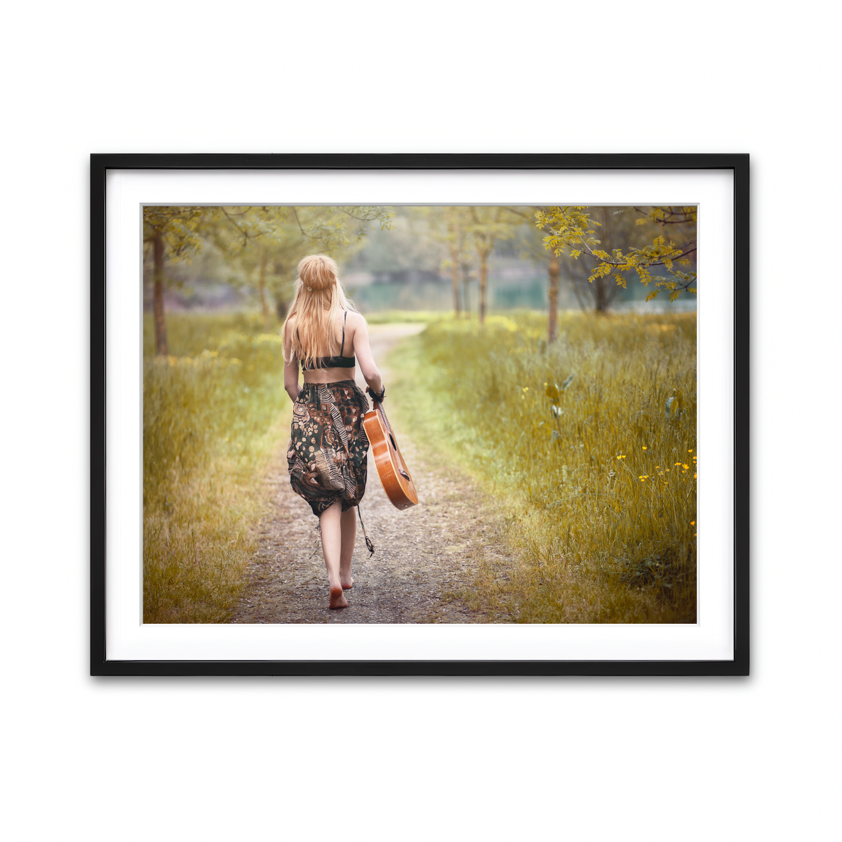 Framed Print 4x3 Black