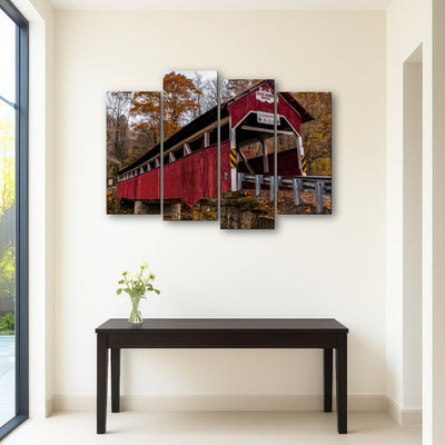 AUTO-MOCKUP ROOM | Historic Lower Humbert Covered Bridge