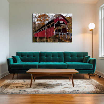 AUTO-MOCKUP ROOM | Historic Lower Humbert Covered Bridge