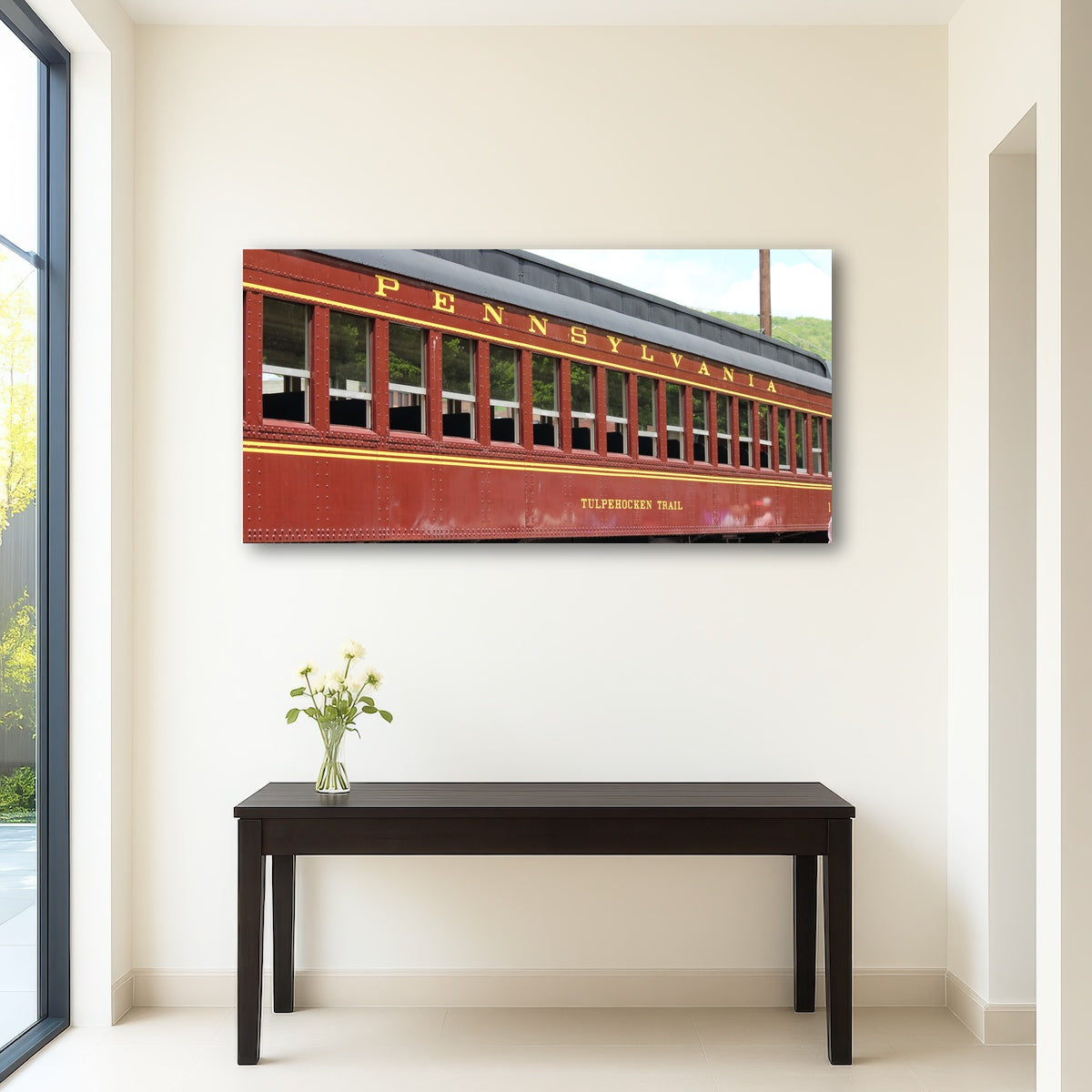 AUTO-MOCKUP ROOM | Historic railroad car