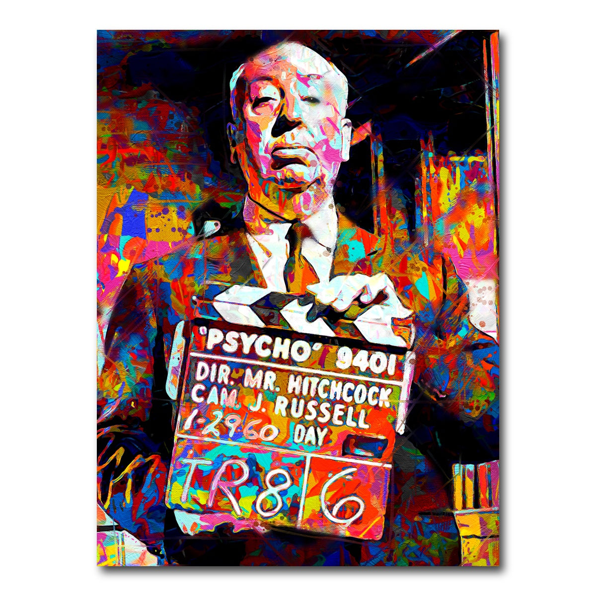 AUTO-MOCKUP WHITE | Hitchcock Action! | 1 Piece | Gallery Wrap Canvas | group=3x4