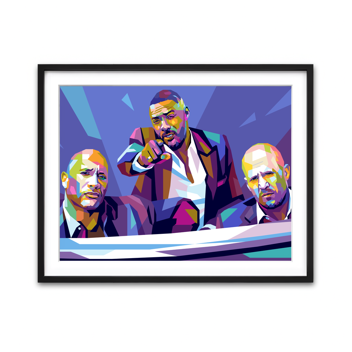 Framed Print 4x3 Black